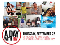 A Day With HIV - September 22, 2016 - www.adaywithhiv.com