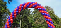 Photo: AIDS WALK For LIFE 2007 - AIDS WALK Balloon Arch - Stanley Pak, Vancouver, BC, Canada.