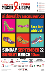 AIDS WALK FOR LIFE VANCOUVER - SUNDAY, SEPTEMBER 22, 2013 - www.aidswalkvancouver.ca