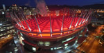 BC Place Stadium - Northern Lights Display - www.bcplacestadium.com