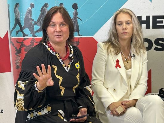 HIV activists Ganna Dorbach and Elena Rostokina from Eastern Europe, speaking at IAS 2024 in Munich, blamed stigma for the rapid spread of HIV in their region, particularly in Russia.