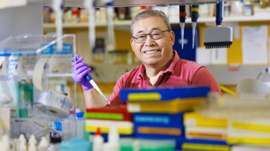 Qingsheng Li, Willa Cather Professor of biological sciences and a member of the Nebraska Center for Virology at the University of NebraskaLincoln