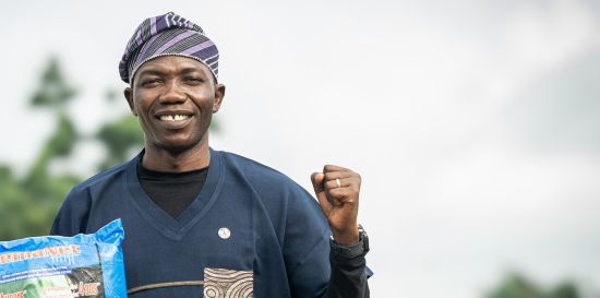 Semiye Michael Larayetan photographed in Nigeria.