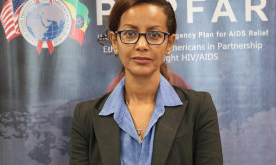 Tseday Alemseged, PEPFAR Country Coordinator