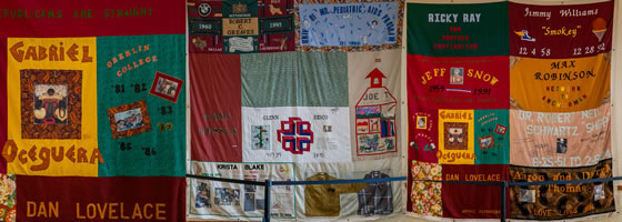 AIDS Quilt Banner