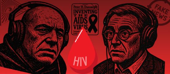 banner for hiv-aids denialism