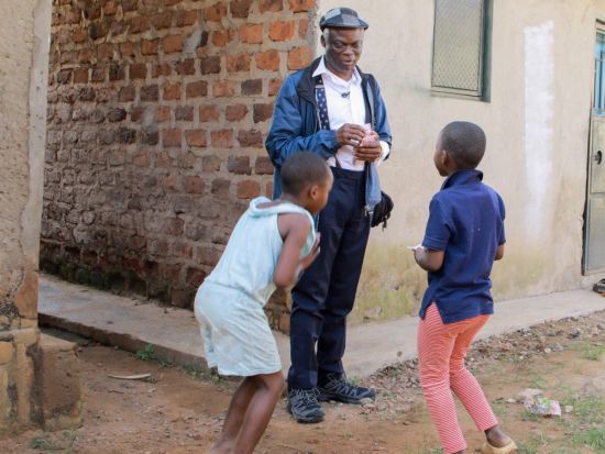 Fred and two boys
