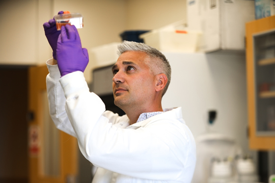 Photo: Jonah Sacha, Ph.D., at OHSU - (OHSU/Christine Torres Hicks)